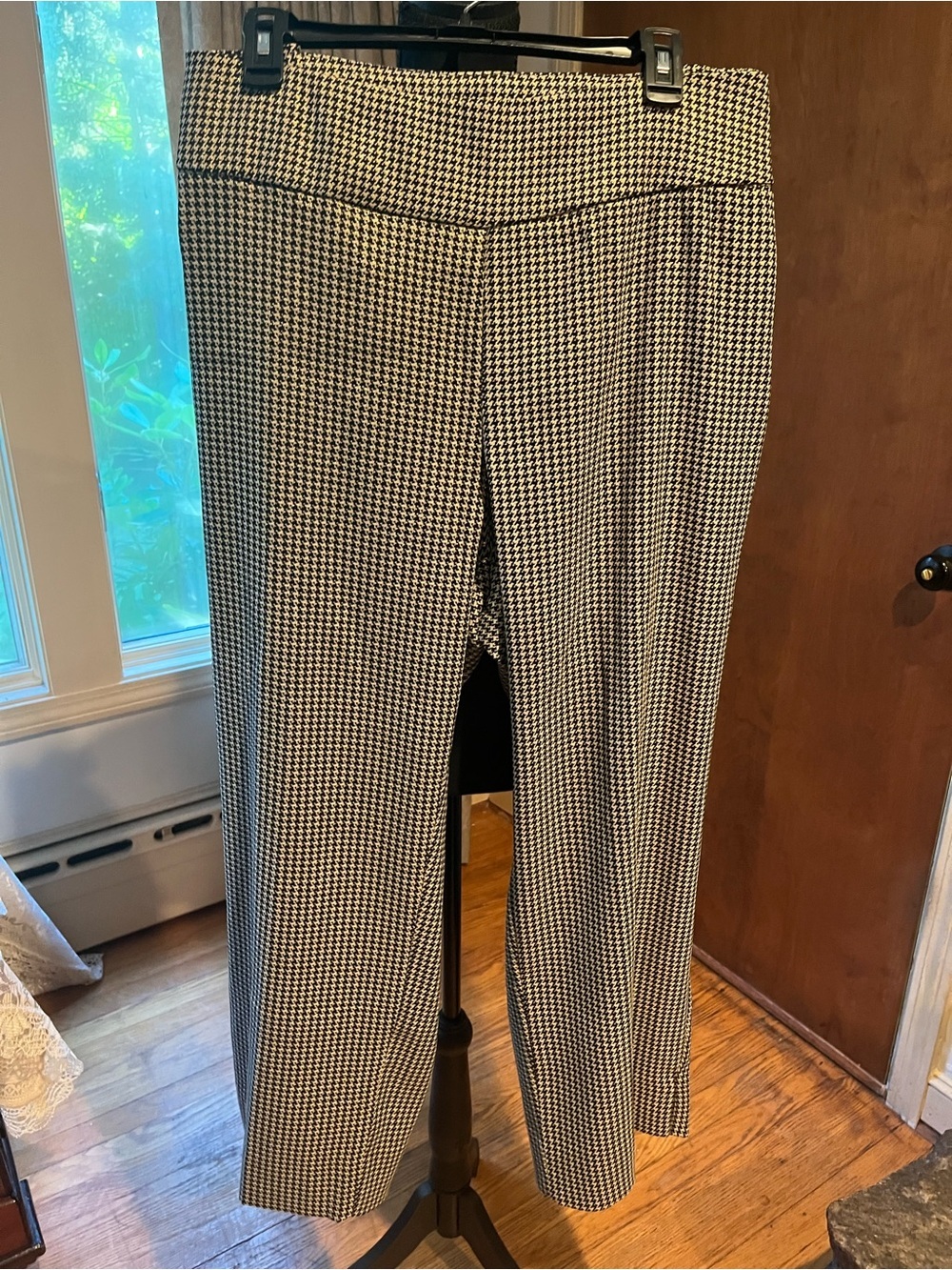 Zac & Rachel Black and White Houndstooth Pants